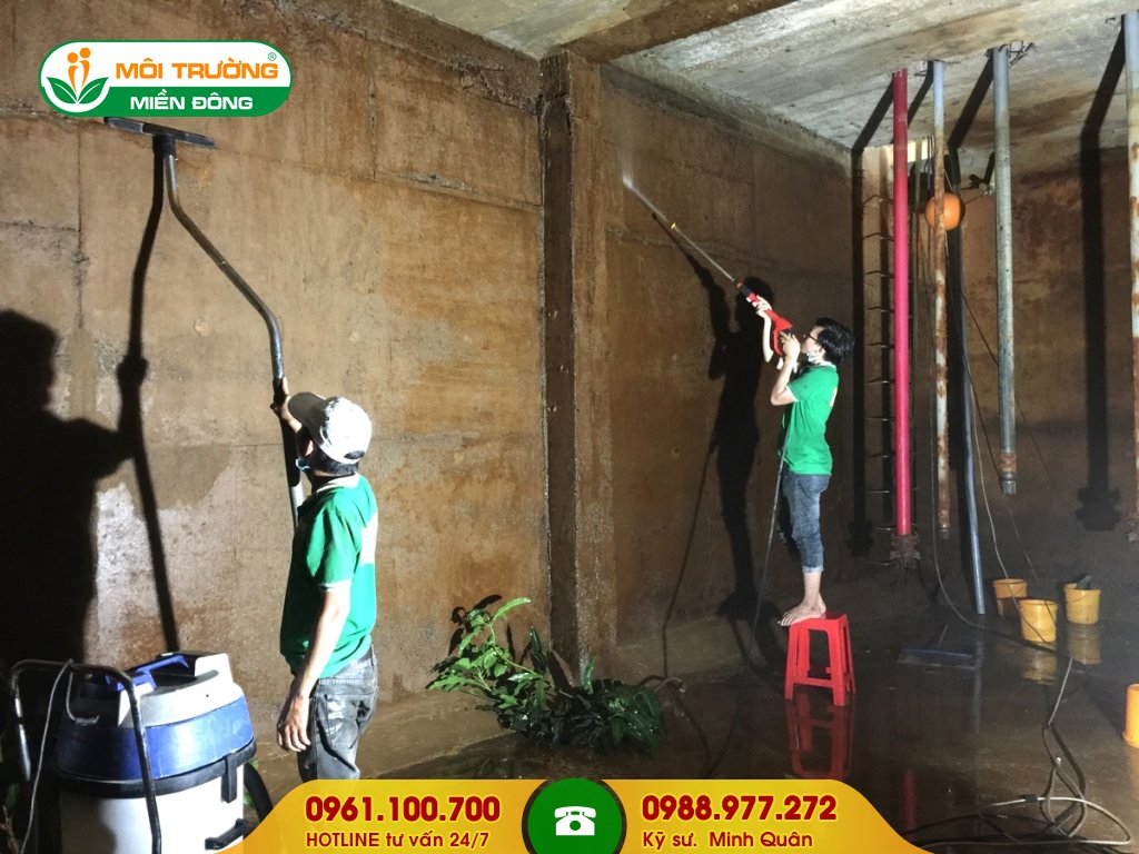 Đơn giá dịch vụ vệ sinh bể PCCC