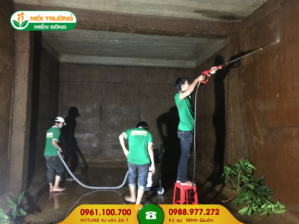 Báo giá dịch vụ vệ sinh bể PCCC