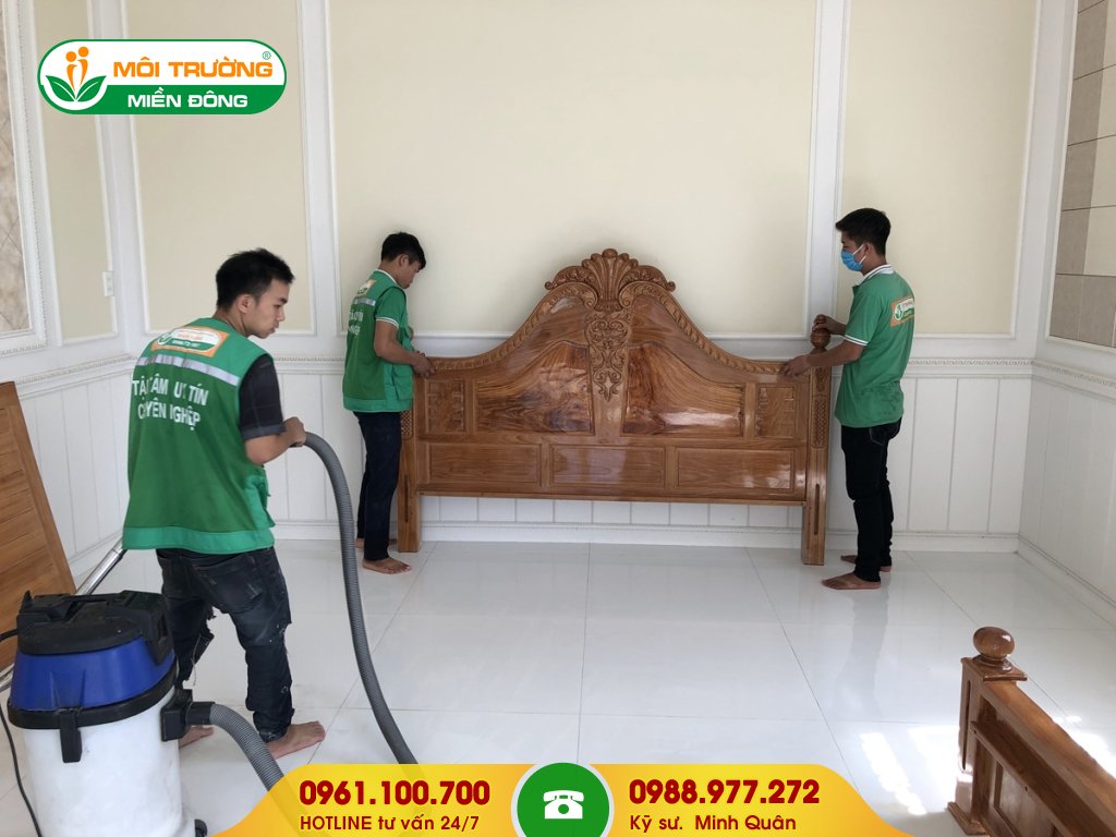 Bảng giá dịch vụ hút bụi tại nhà