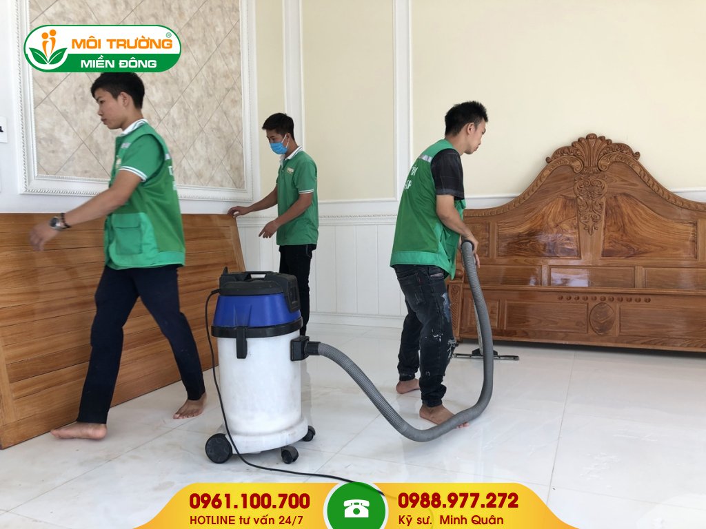 Bảng giá dịch vụ vệ sinh nội thất tại nhà