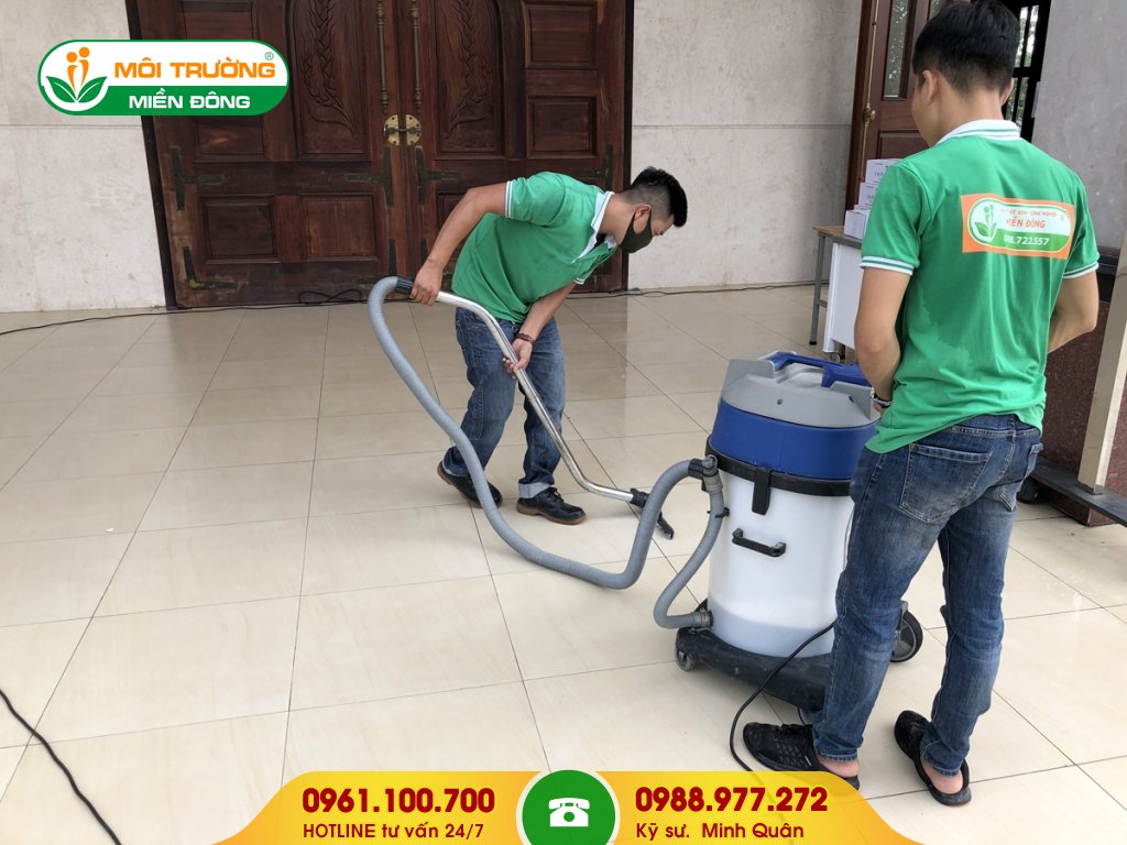 Dự toán vệ sinh tổng thể ngoại thất