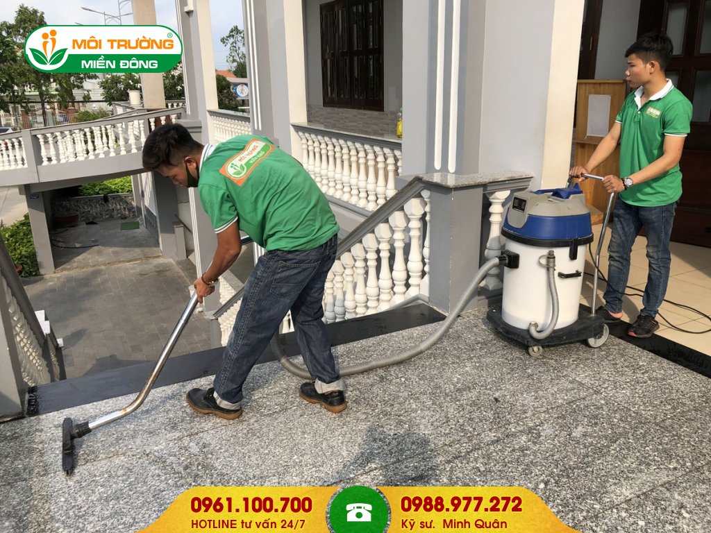 Công ty vệ sinh tổng thể ngoại thất