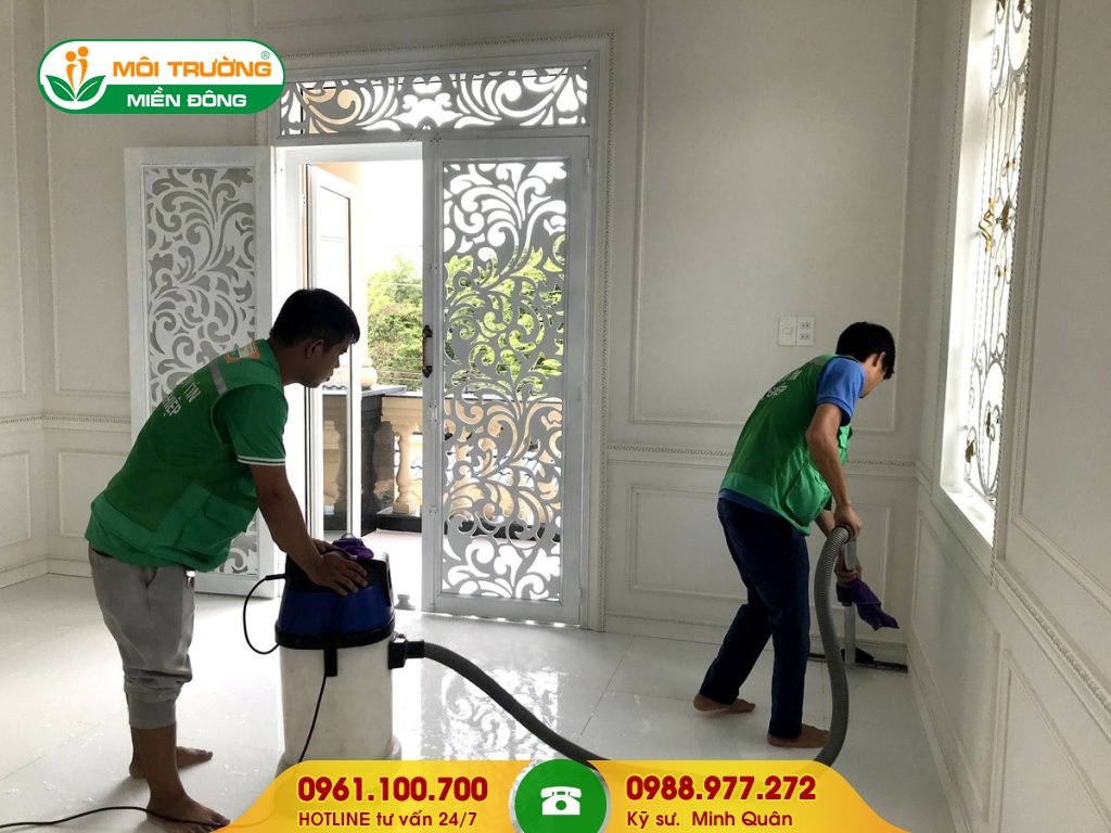 Bảng giá vệ sinh công nghiệp ở Bàu Bàng