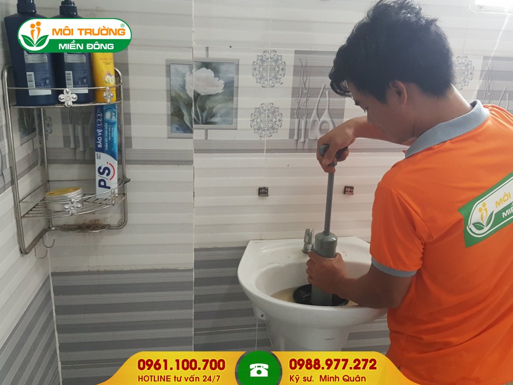 Công ty thông tắc lavabo cấp tốc