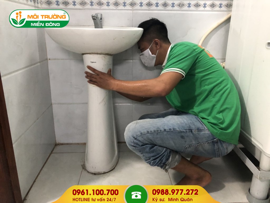 Dịch vụ thông tắc lavabo cấp tốc