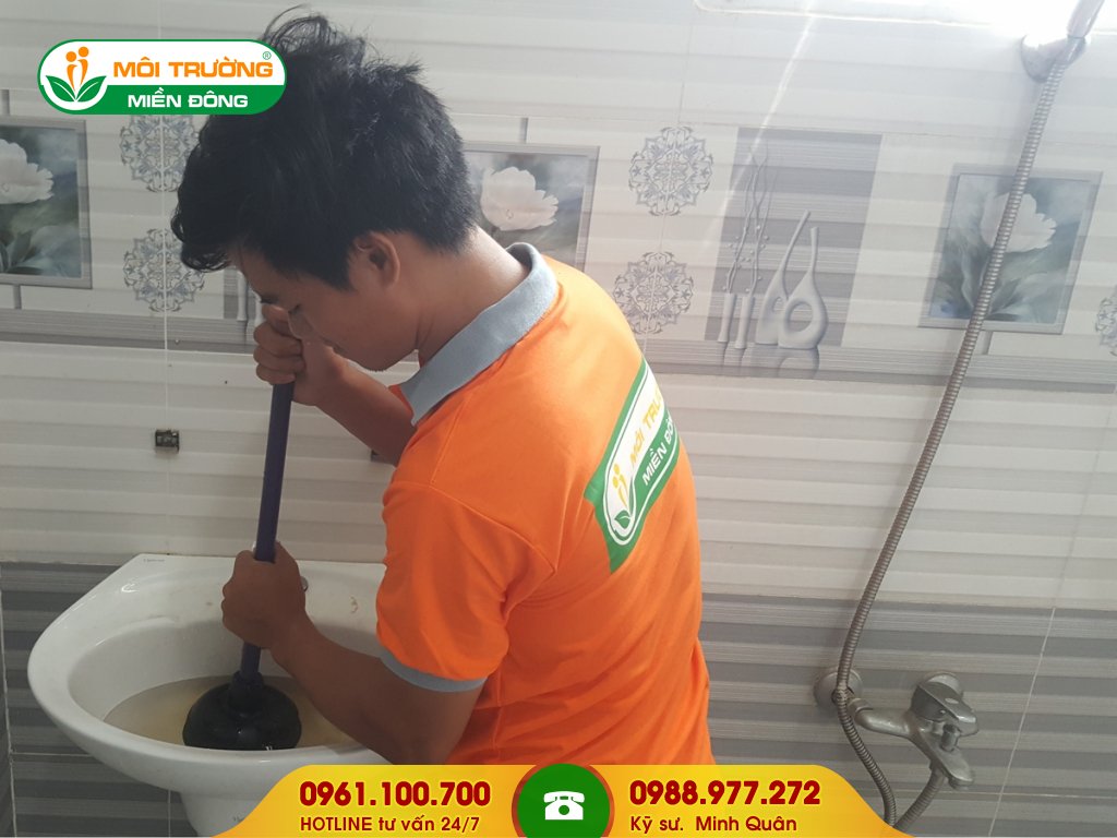 Đơn giá thông tắc lavabo cấp tốc