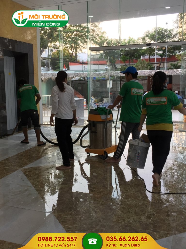 Thuê dịch vụ vệ sinh công nghiệp đường Mỹ Phước - Tân Vạn