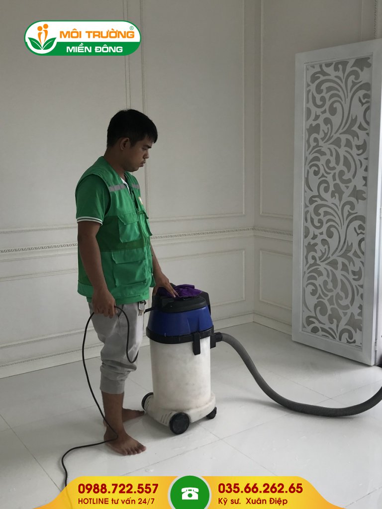 Dịch vụ vệ sinh công nghiệp đường Mỹ Phước - Tân Vạn