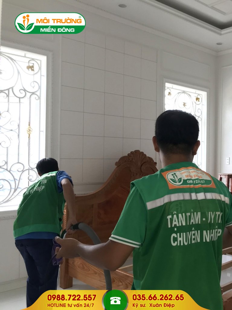 Đơn giá dịch vụ vệ sinh công nghiệp đường Mỹ Phước - Tân Vạn