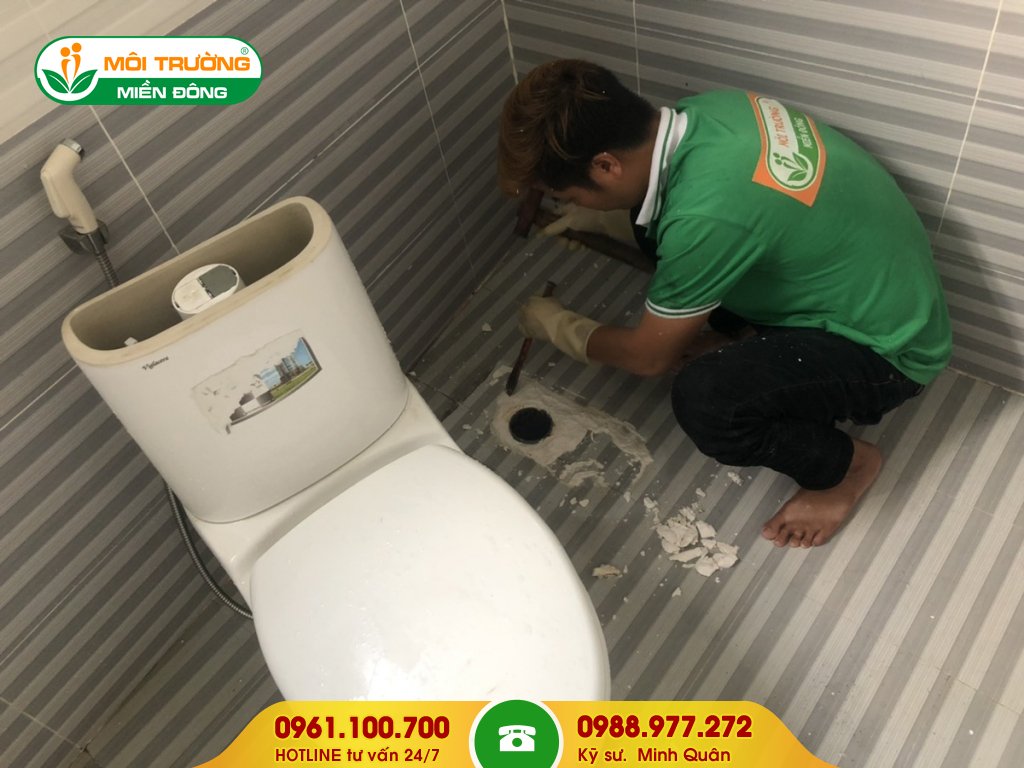 Tuyển nhân viên thông tắc bồn cầu tại Bình Dương