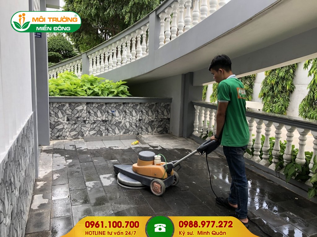 Đơn giá dịch vụ Đánh bóng gạch tàu