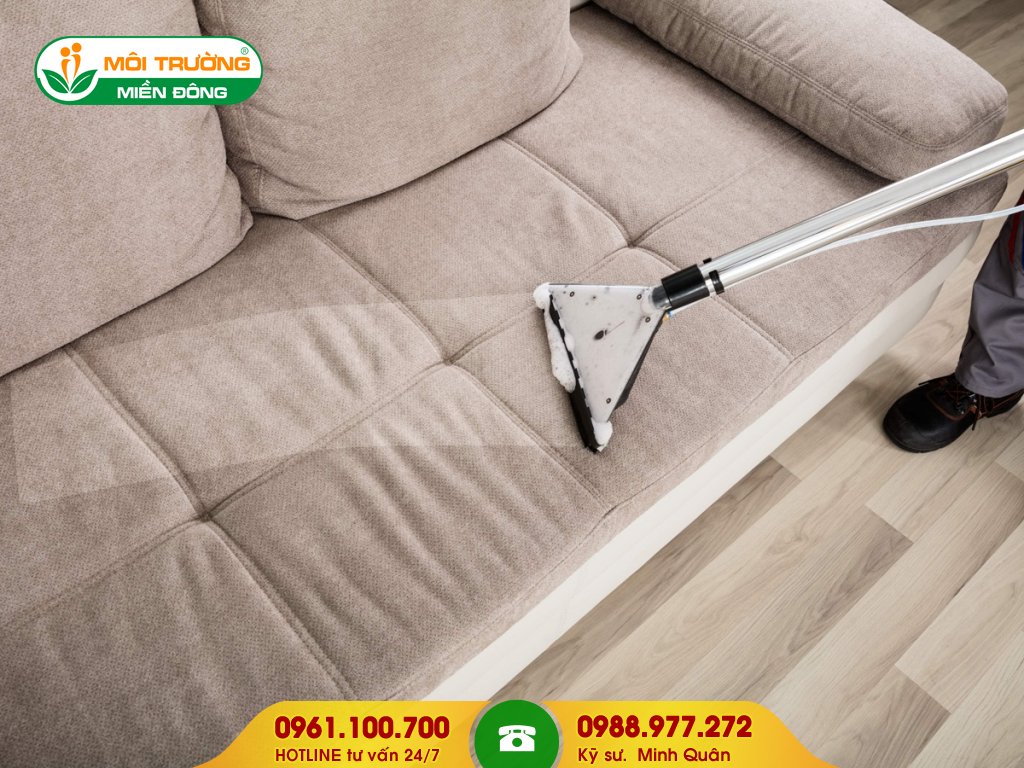 Dự toán dịch vụ hút bụi ghế sofa giá rẻ
