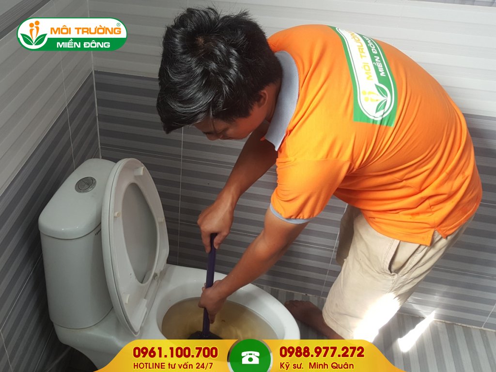 Đơn giá thông tắc bồn cầu