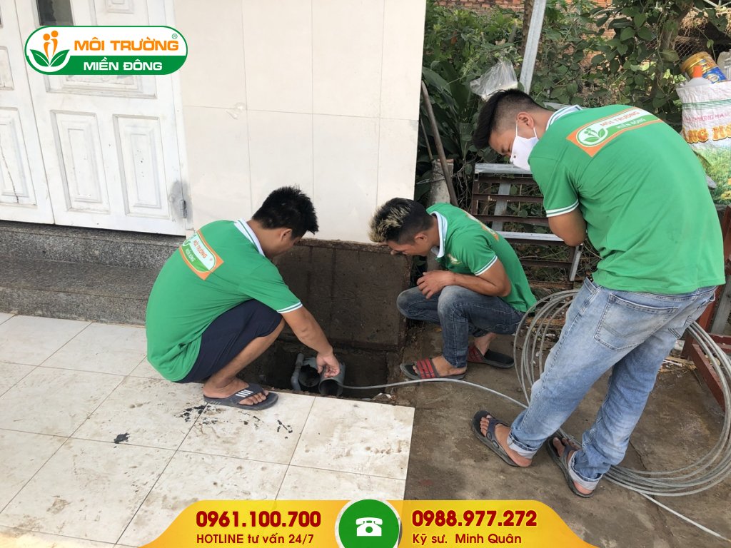 Báo giá dịch vụ thông tắc cống