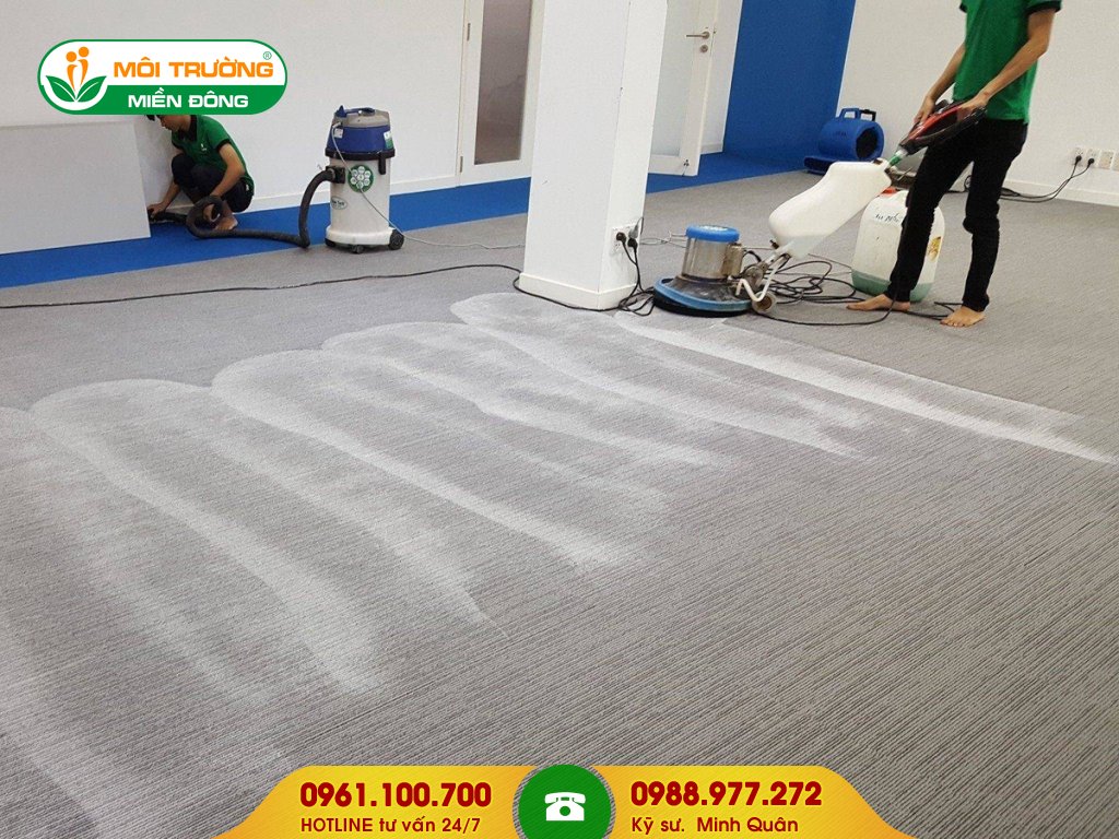 Chi phí dịch vụ giặt thảm trang trí