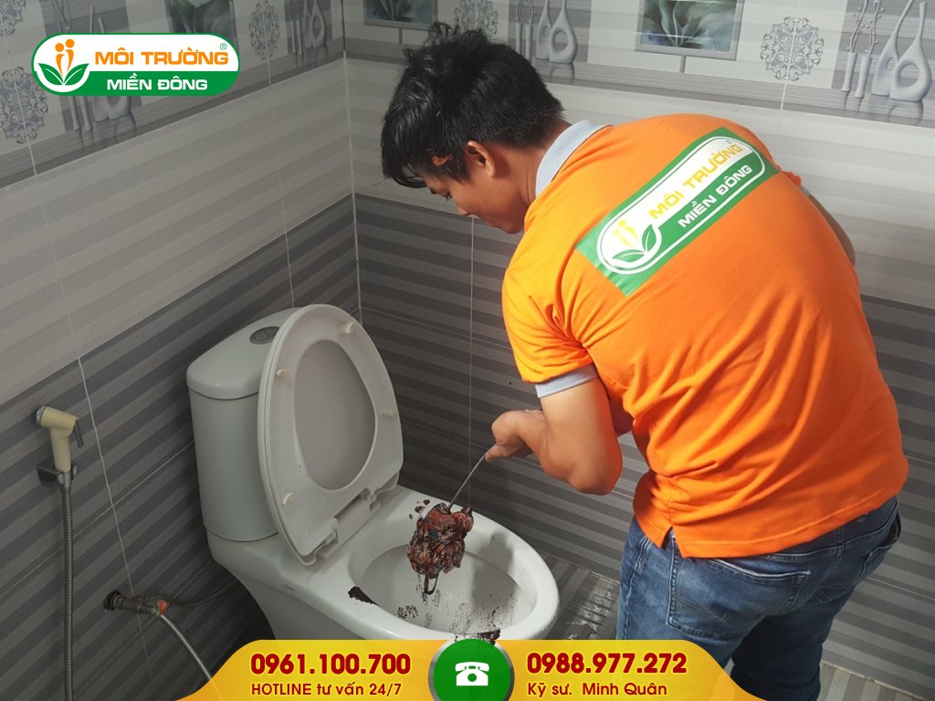 Đơn giá thông tắc bồn cầu