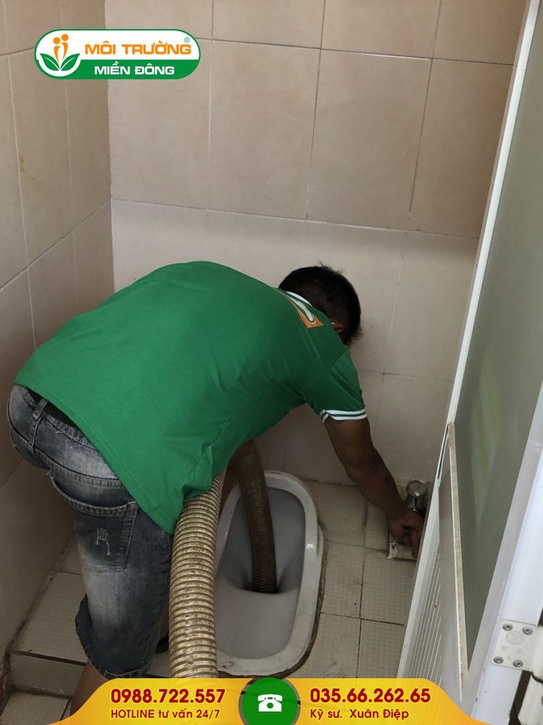 Báo giá thông tắc bồn cầu bằng xe thổi áp suất cao