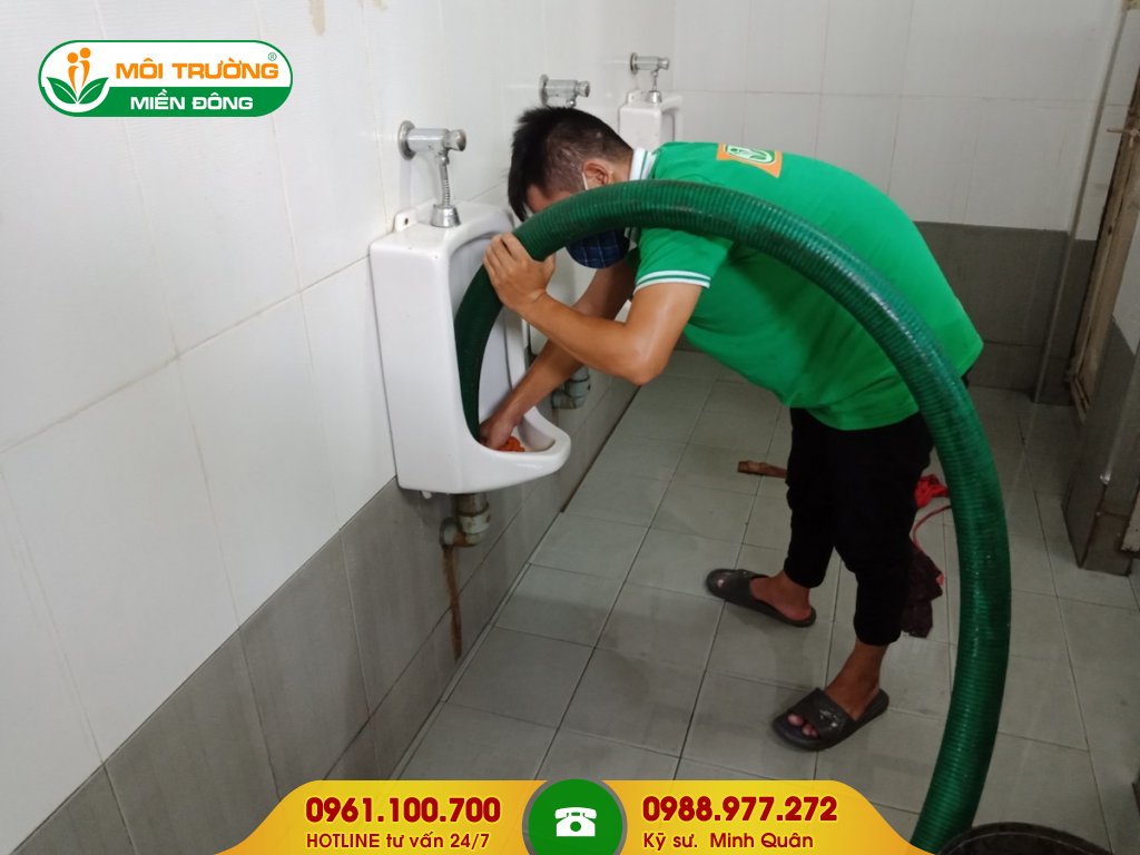 Dịch vụ thông tắc bồn tiểu