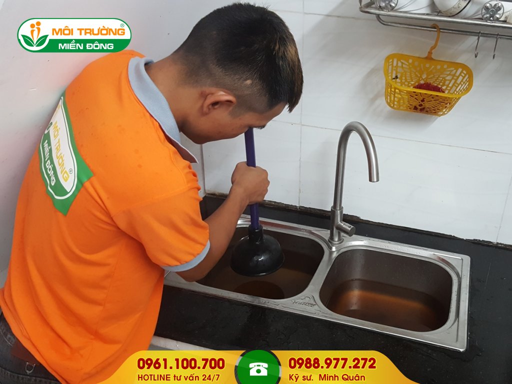 Báo giá thông tắc chậu rửa