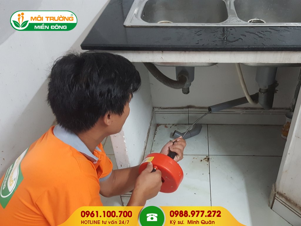 Dịch vụ thông tắc chậu rửa