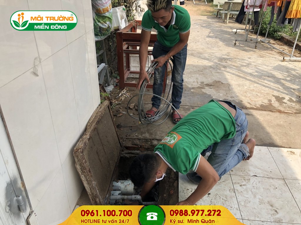 Đơn giá dịch vụ thông tắc cống