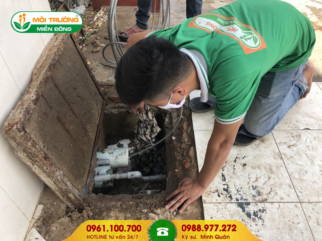 Báo giá dịch vụ thông tắc cống công ty