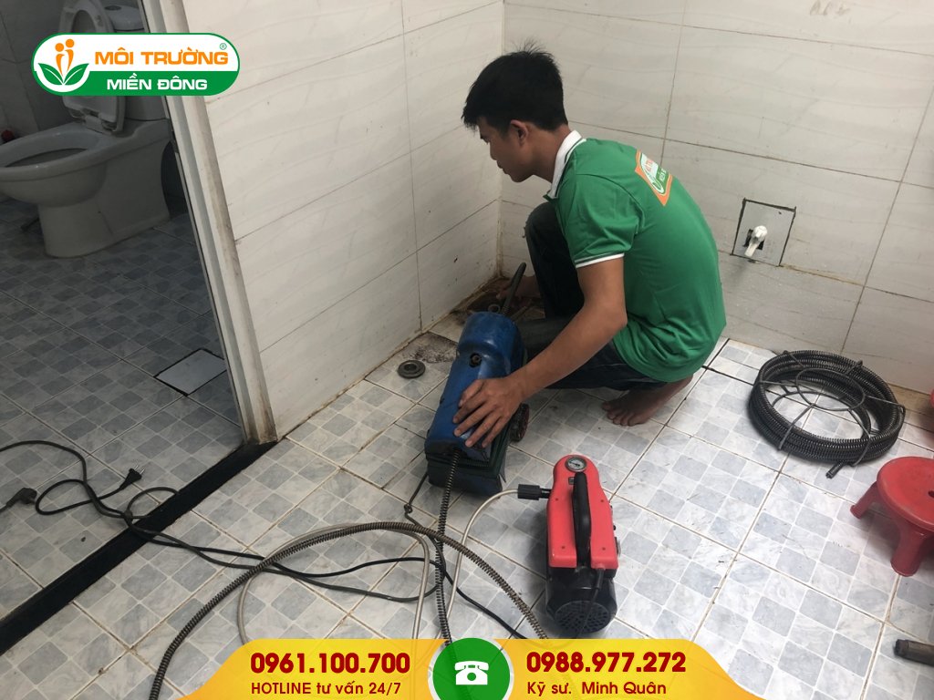 Chi phí thông tắc cống nhà hàng