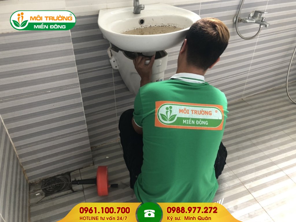 Đơn giá thông tắc lavabo