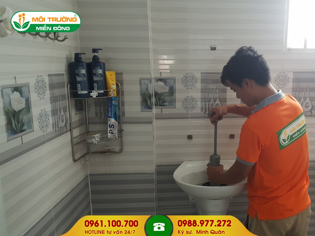 Báo giá thông tắc lavabo