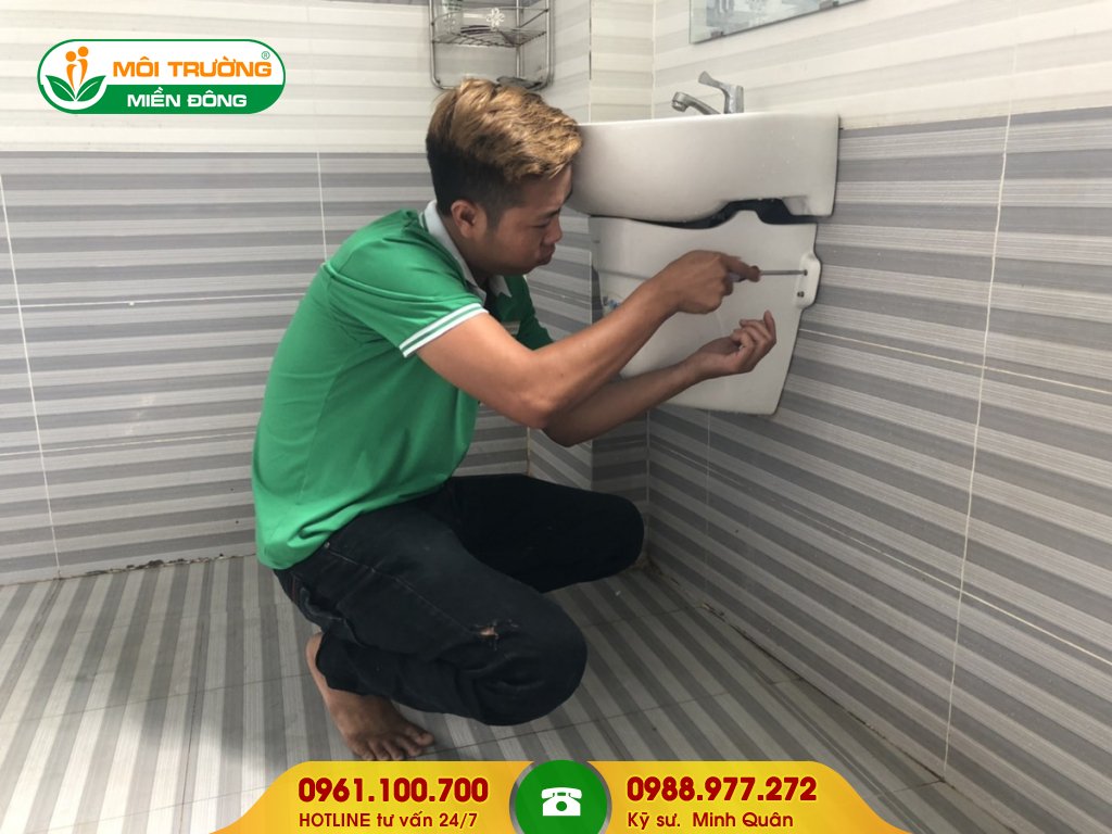 Đơn giá thông tắc lavabo bằng phương pháp tháo lắp