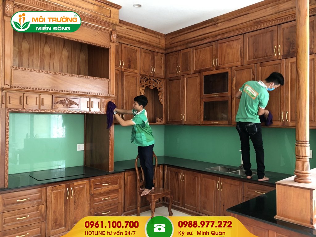 Dịch vụ vệ sinh nhà ở trọn gói tại TP.HCM