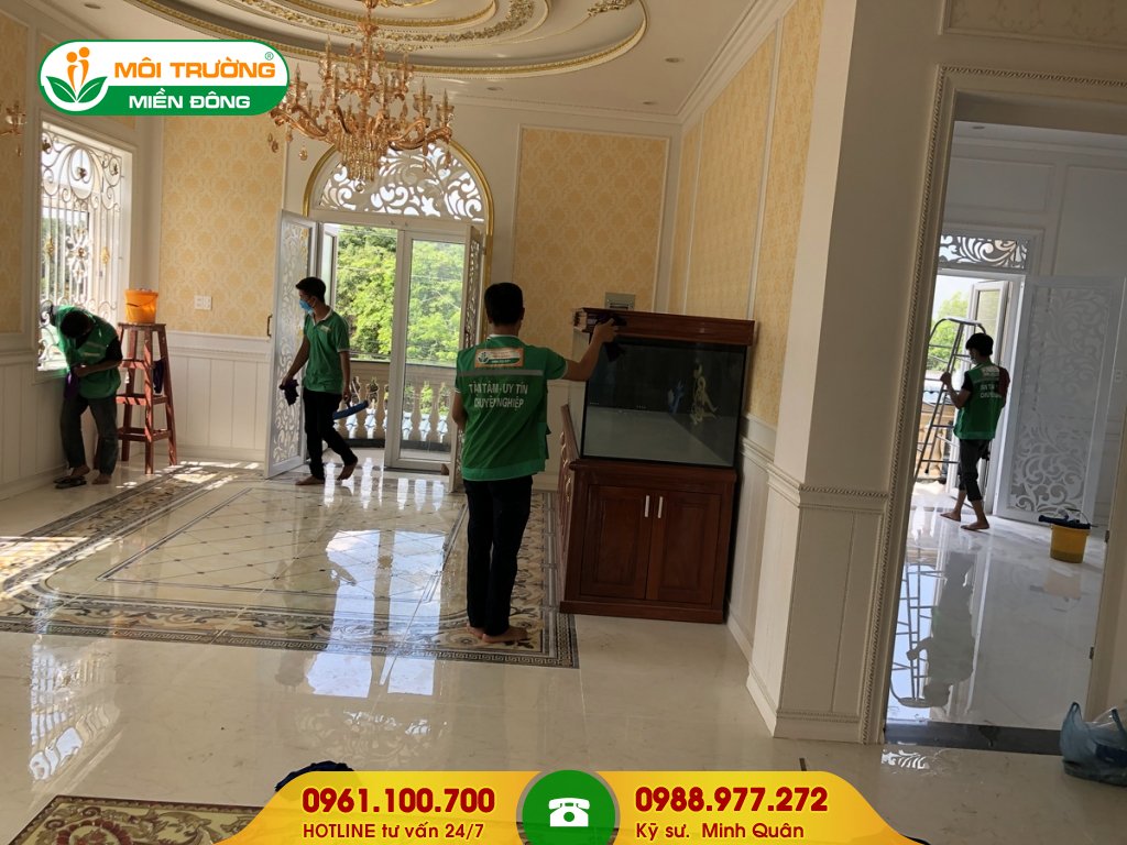 Dịch vụ vệ sinh nhà ở trọn gói tại TP.HCM