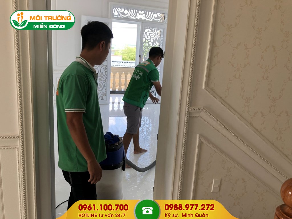 Chi phí dịch vụ vệ sinh công trình sau xây dựng tại TP HCM