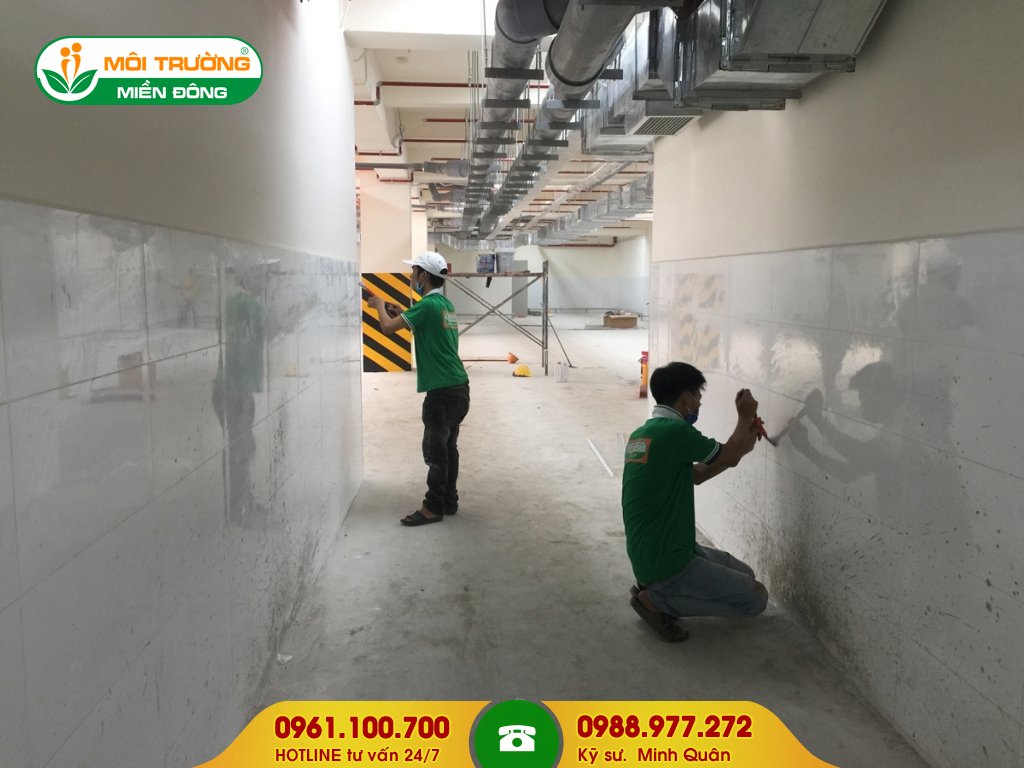 Bảng giá dịch vụ vệ sinh tường bao