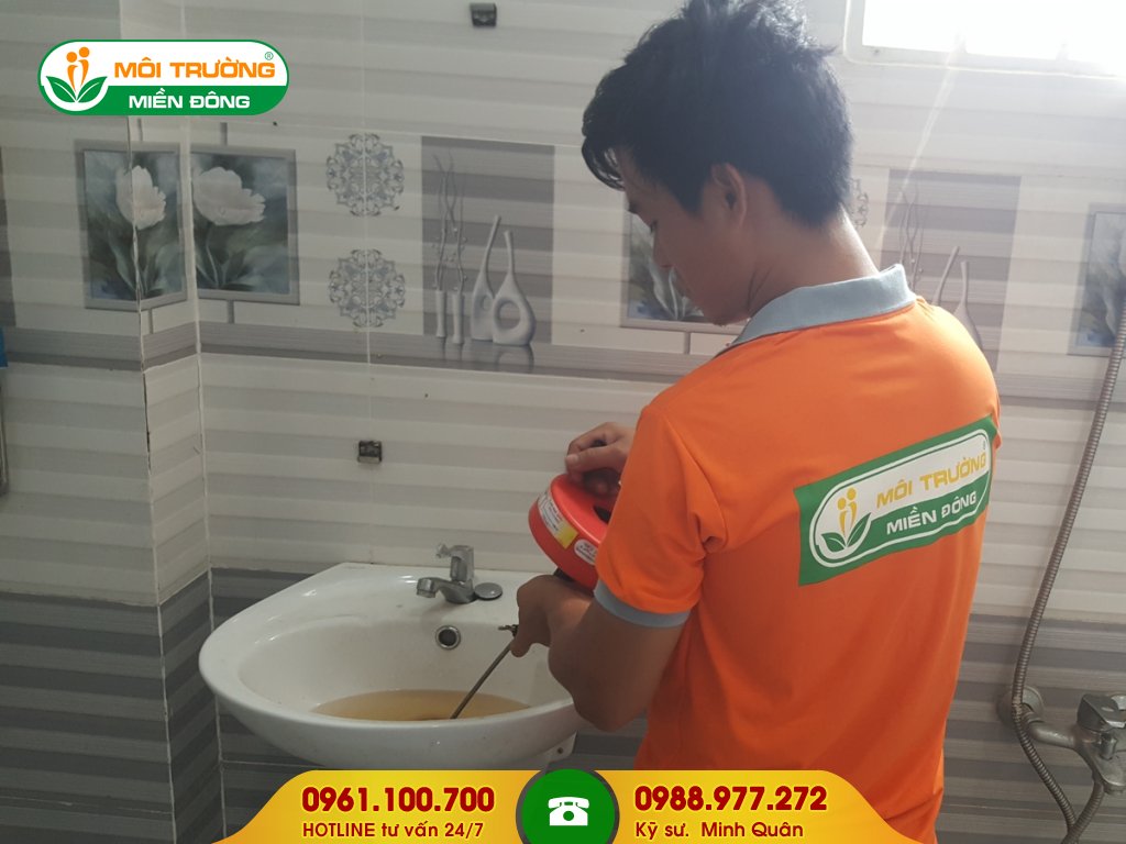 Dịch vụ thông tắc lavabo