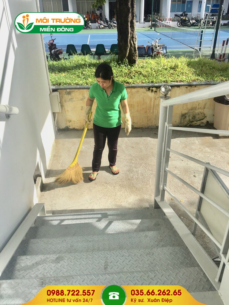 Cung ứng lao động tạp vụ vệ sinh trường học miền Đông
