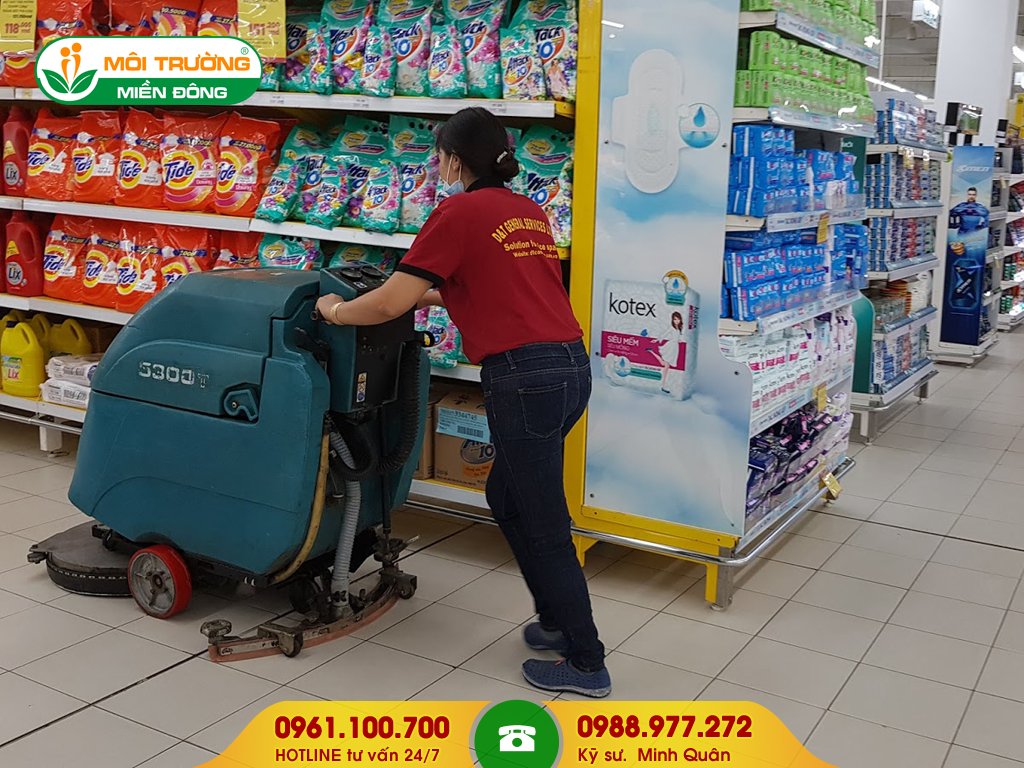 Bảng báo giá Cung ứng lao động tạp vụ vệ sinh TTTM