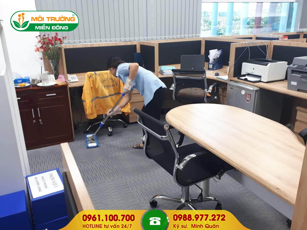 Bảng báo giá Cung ứng lao động tạp vụ vệ sinh văn phòng