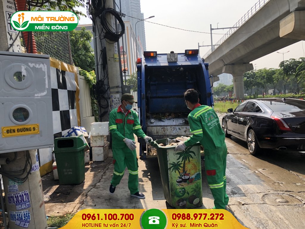 Bảng giá dịch vụ thu gom rác thải sinh hoạt