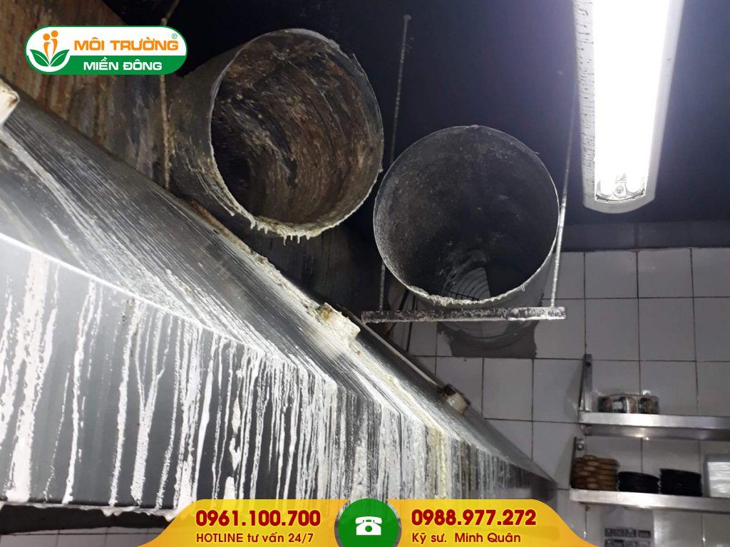 Báo giá dịch vụ vệ sinh ống khói bếp