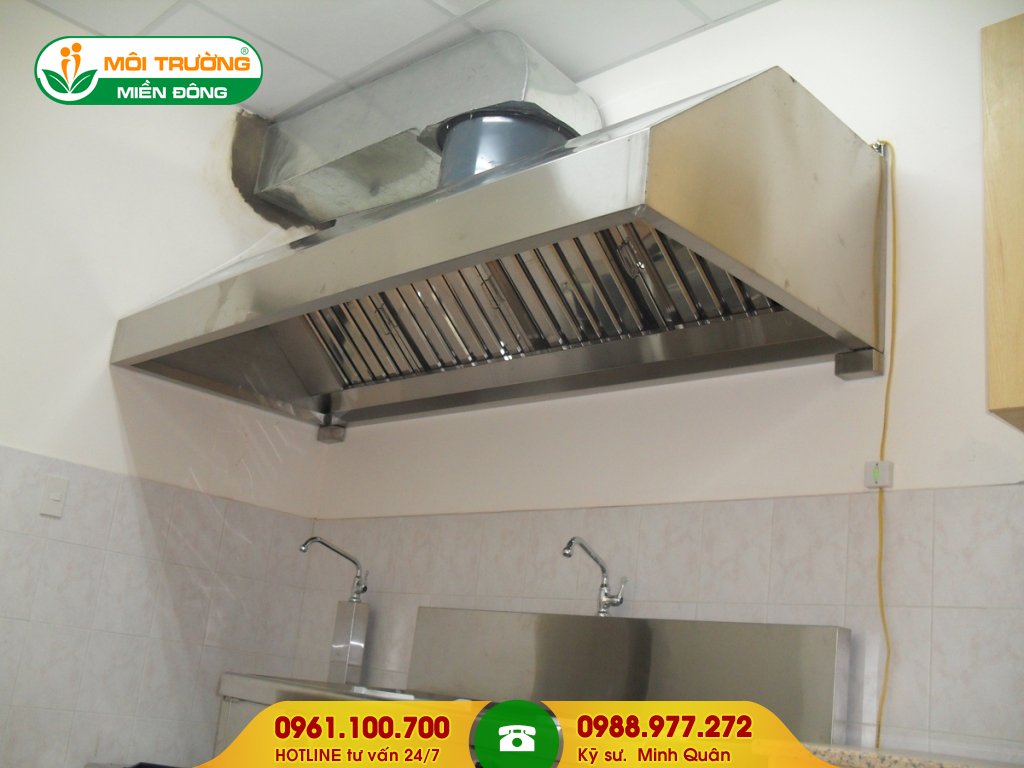 Dự toán dịch vụ vệ sinh ống khói bếp
