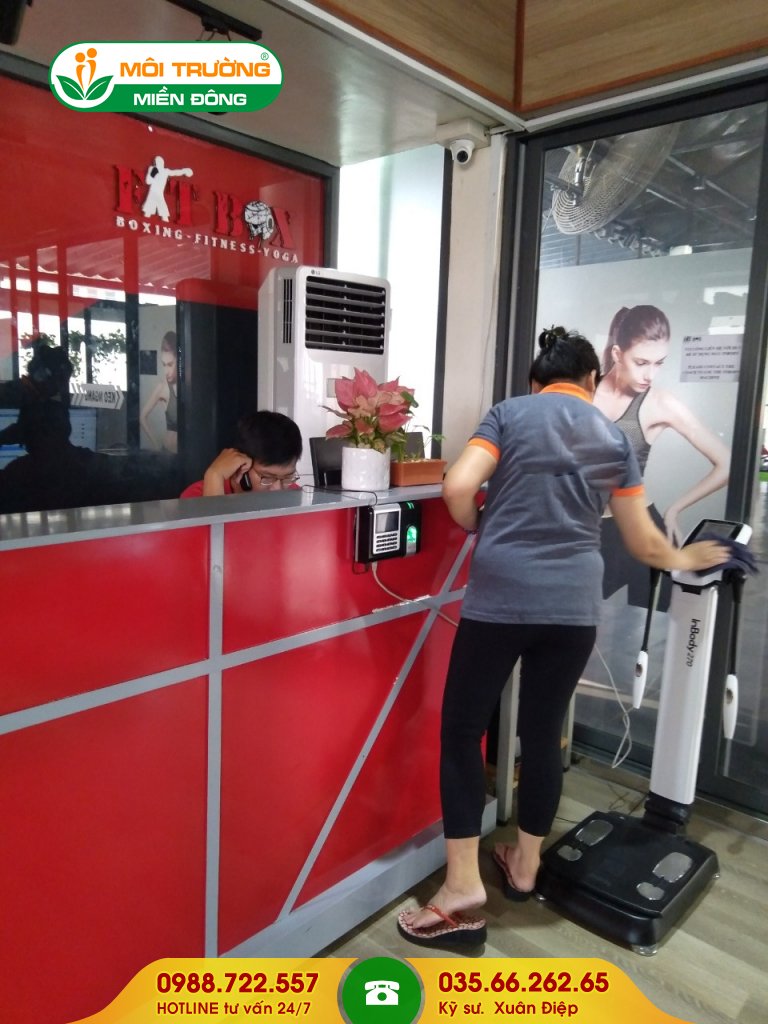 Đơn giá Cung ứng lao động tạp vụ vệ sinh TT thể thao