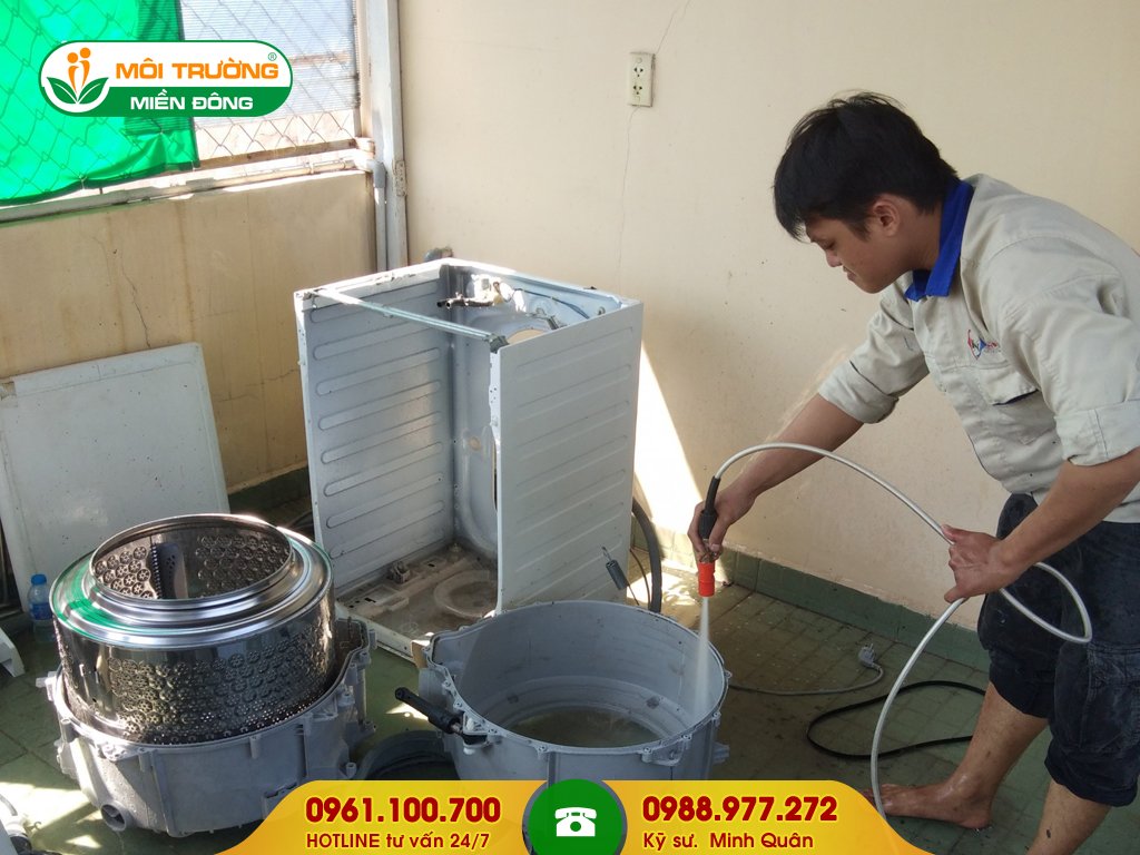 Đơn giá dịch vụ vệ sinh máy giặt