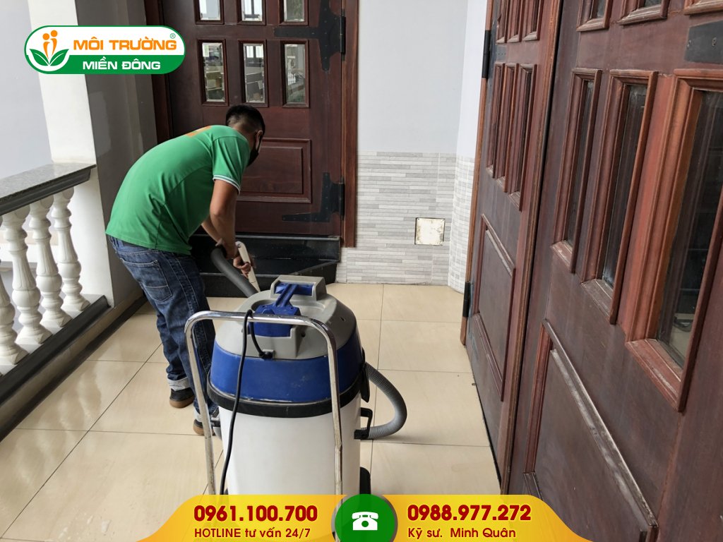 Thuê dịch vụ vệ sinh công nghiệp xã Túc Trưng