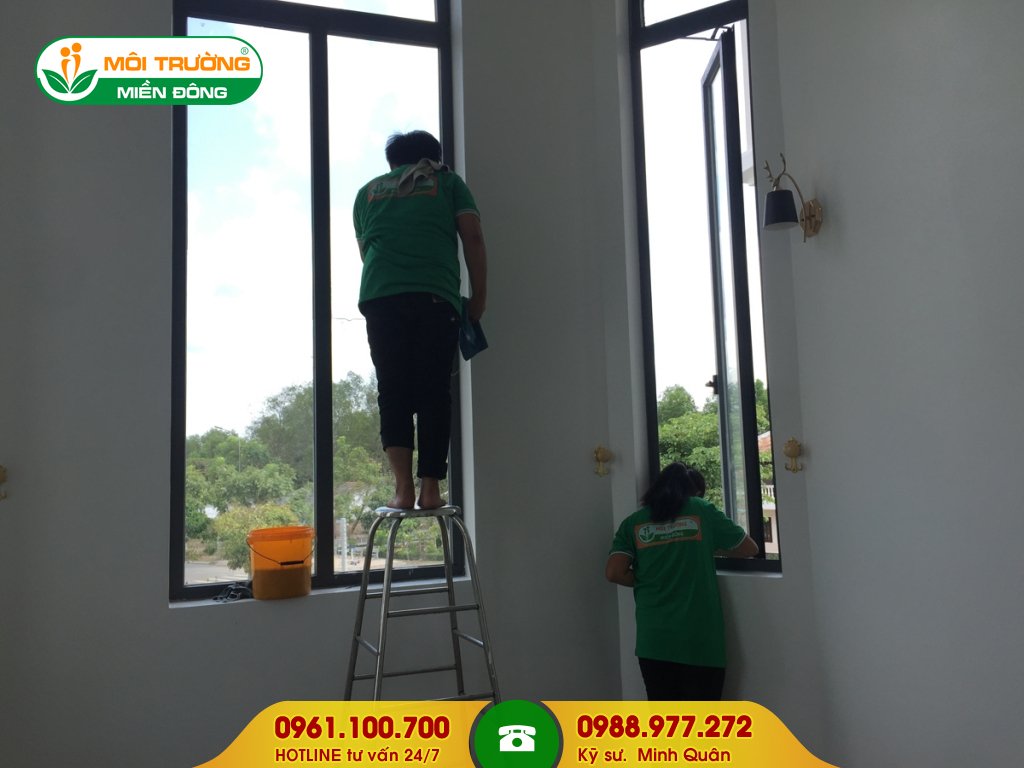 Dịch vụ vệ sinh công nghiệp xã Túc Trưng