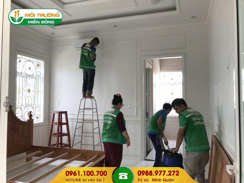 Bảng giá vệ sinh công nghiệp ở Quận 9