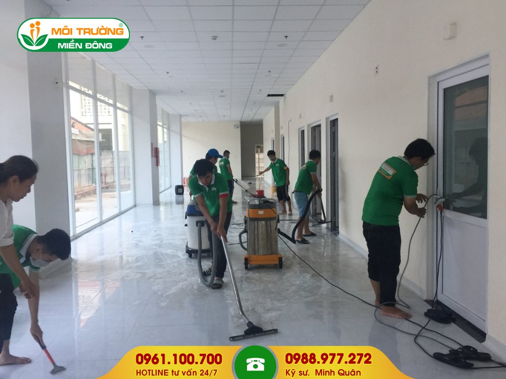 Bảng giá dịch vụ vệ sinh công nghiệp Quận 9