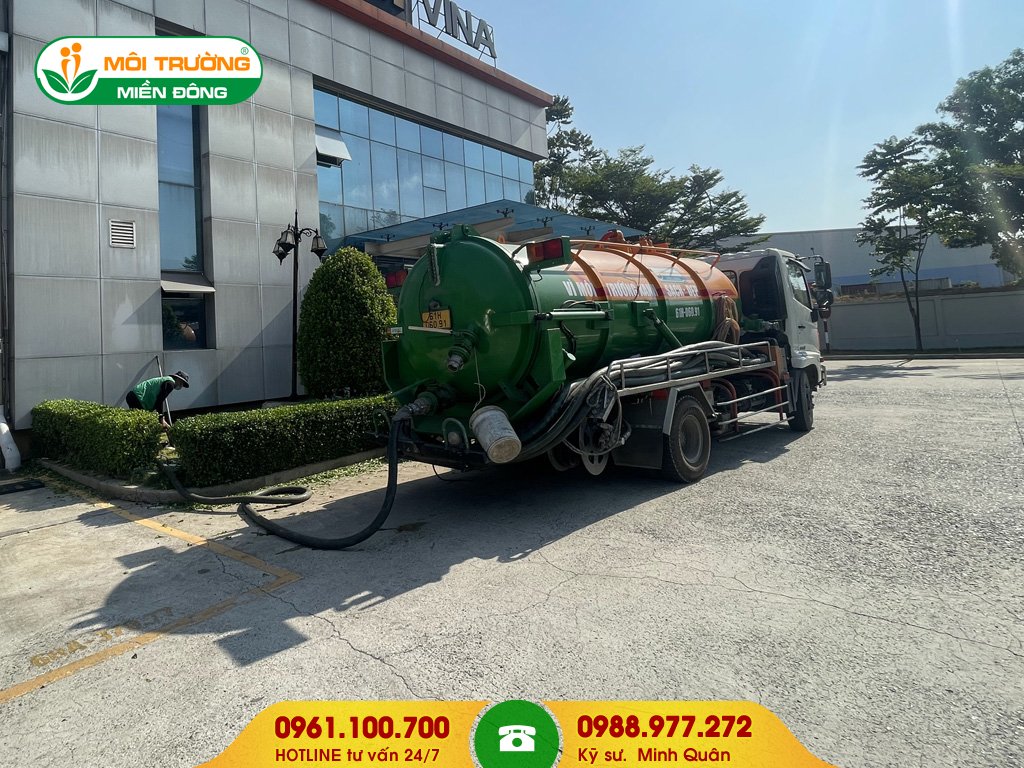 Dự toán chi phí hút hầm cầu