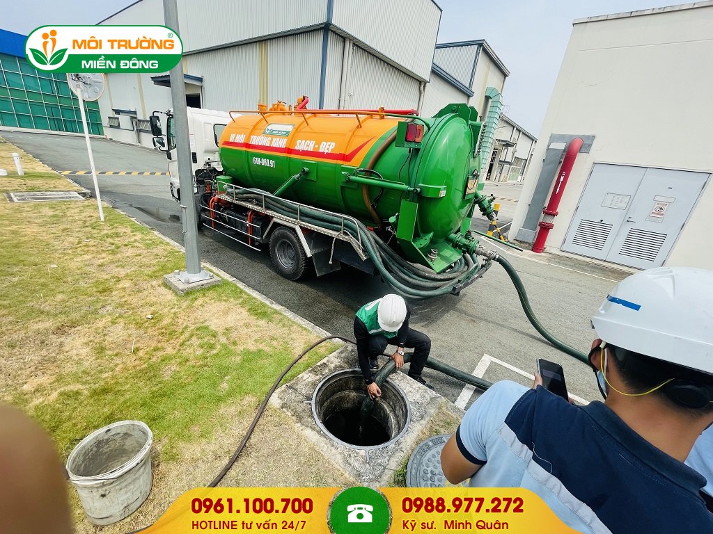 Chi phí hút hầm cầu không cần đục phá