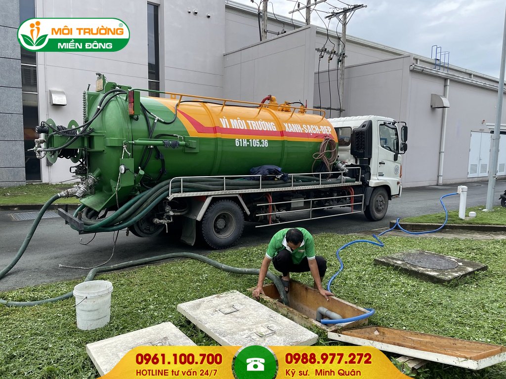 Giá dịch vụ hút hầm cầu